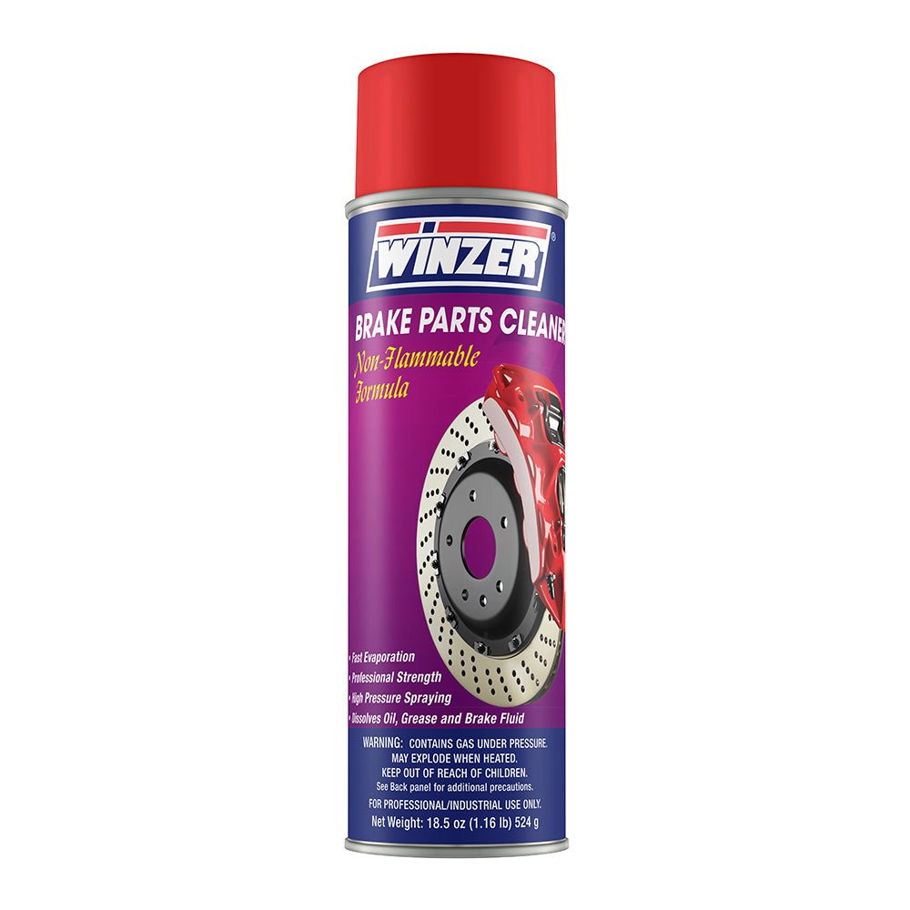 Winzer Non-Flammable Brake & Parts Cleaner - 18.5 Oz Net Wt. - Aerosol