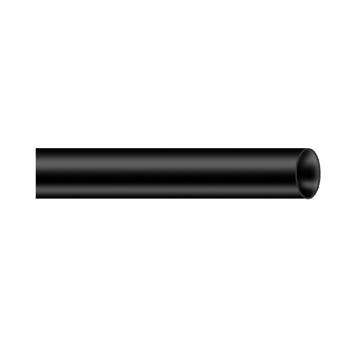 1/18 Inch x 1 ft Black Polyolefin Thin Wall Heat Shrink Tubing