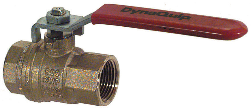 1-1/4 Inch Npt 600 Psi Cwp 150 Psi Steam Forged Brass 2-Piece Body Ball Valve