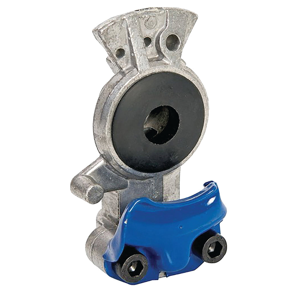1/2-14 NPTF (National Pipe Taper Fuel) Blue Nitrile Seal Plated Aluminum Service Premium Gladhand