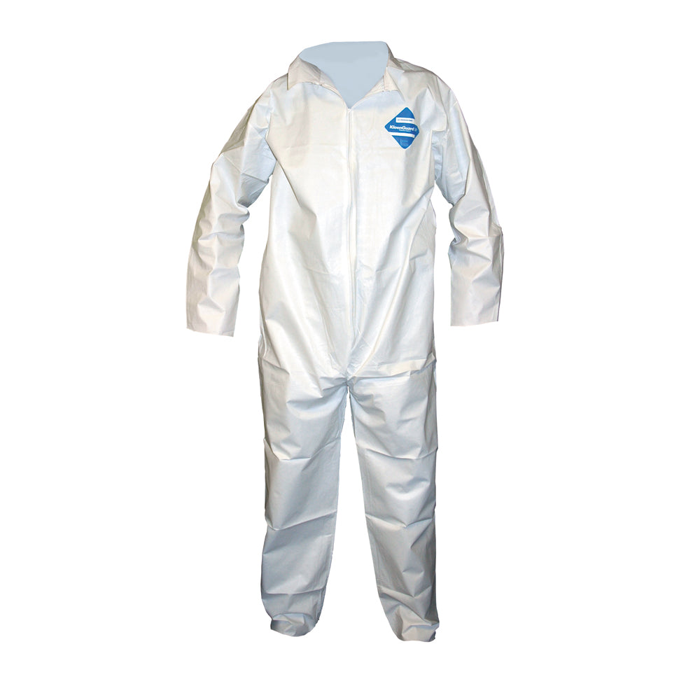 3X-Large White Breathable Microporous Film Laminate A40 Liquid and Particle Protection Apparel