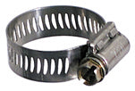 #64 Hose Clamp 3-9/16 Inch x 4-1/2 Inch Stainless Steel Band Breeze Mini General Purpose Perforated Worm-Gear