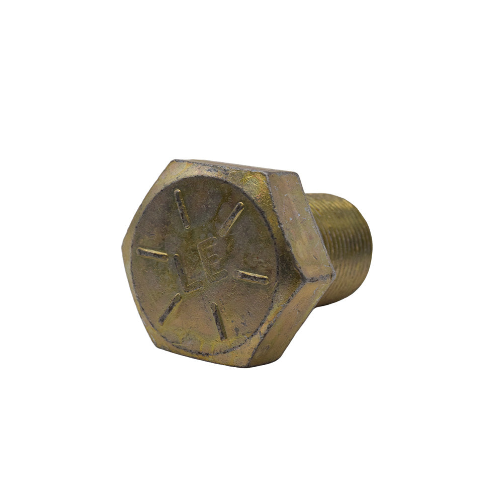 3/4-16 x 2 Inch Fine Grade 8 Yellow Zinc Steel Hex Head Cap Screw USA