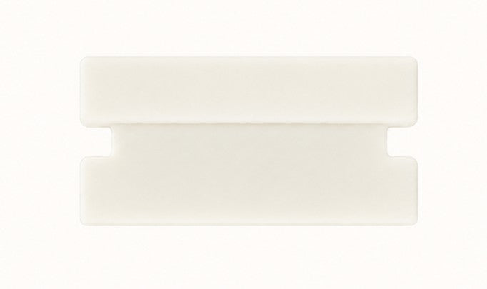 Plastic Scraper Blade White