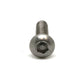 #6 x 3/4 Inch Stainless Steel Hex Pin Button Head Tamper Resistant Sheet Metal Screw
