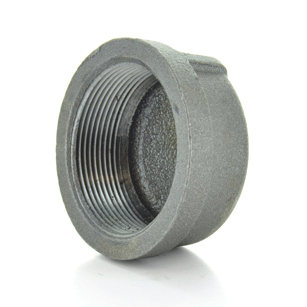 3/8" Schedule 40 Malleable Iron Cap Black
