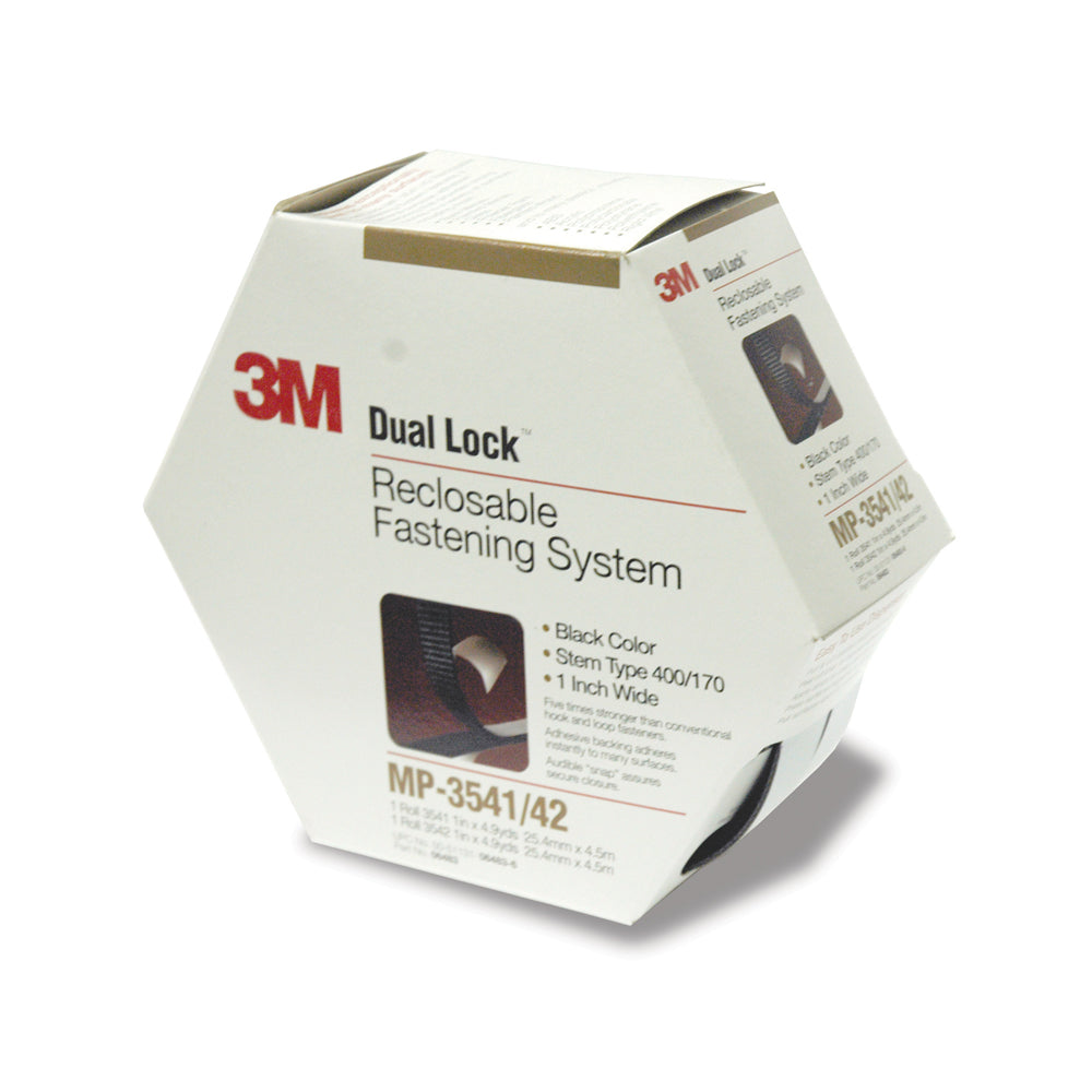 1 Inch X 14.7 Ft Clear Reclosable Dual Lock™ Mini-Pack Fastening System