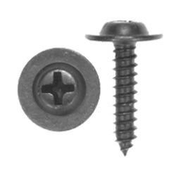 #8-18 x 1 Inch Black Phosphate and Oil Type Ab Phillips Round Washer Head Tapping Screw