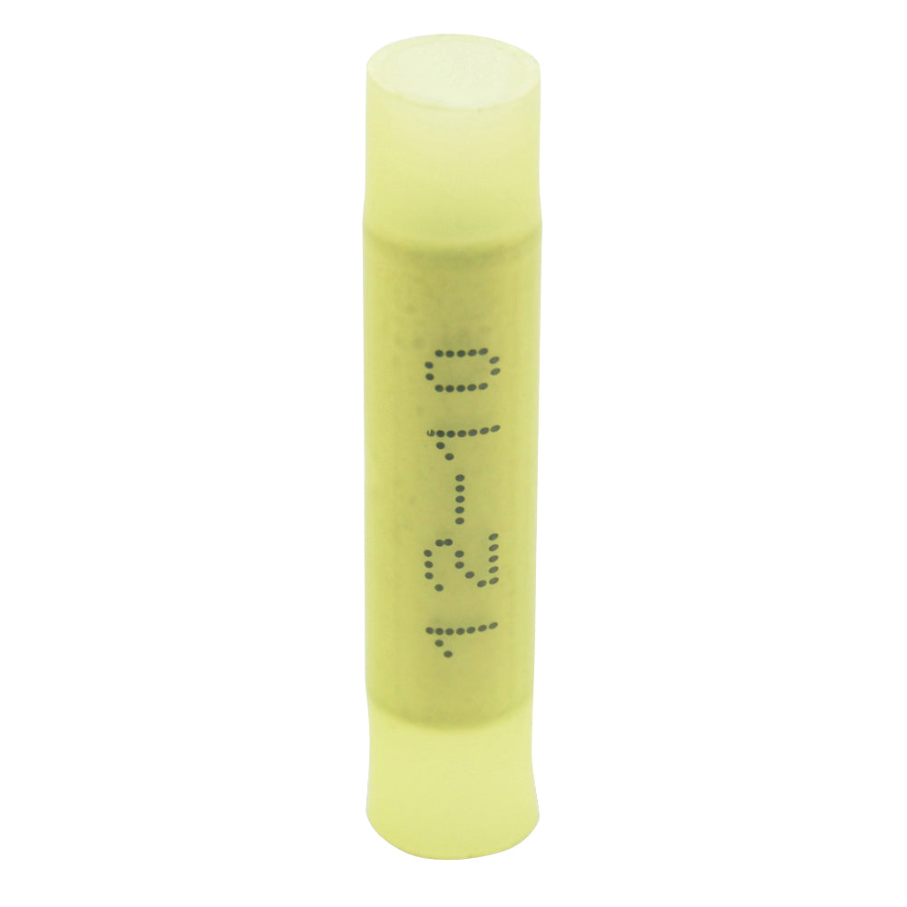 12-10 Gauge Button Connector Nylon Insulated Yellow