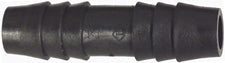 3/8 Inch x 3/8 Inch Black Nylon Vacuum and Washer Hose Barbed Line Connector