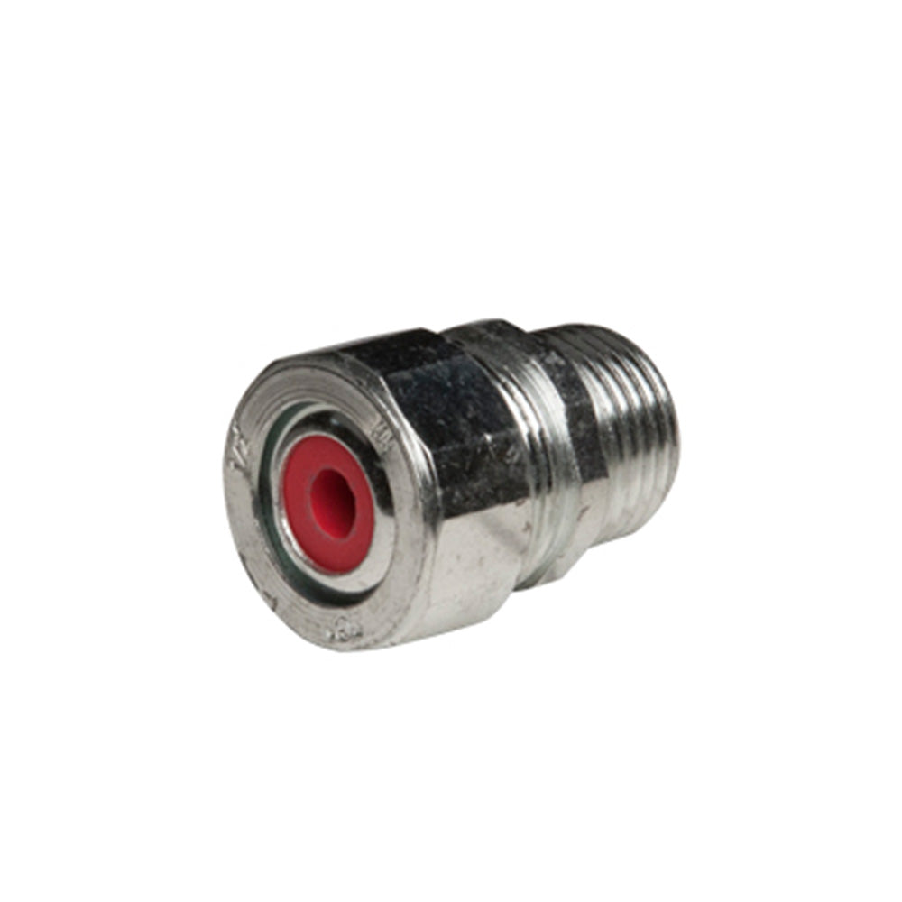 1/2 In. Hubs - Form 2 Liquidtight Strain Relief Cord Connector- Cable Range 0.375 - 0.500