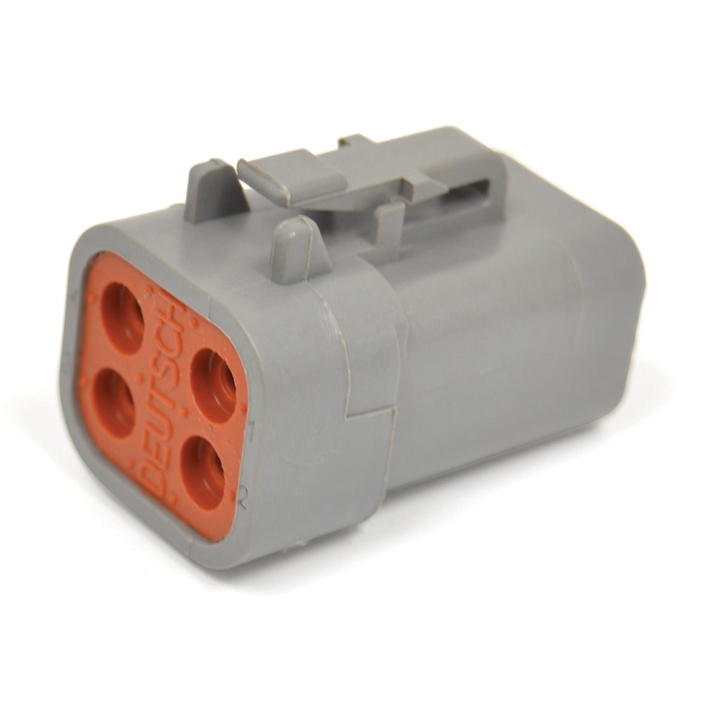 DTP Series Deutsch Connector 4 Cavity Receptacle