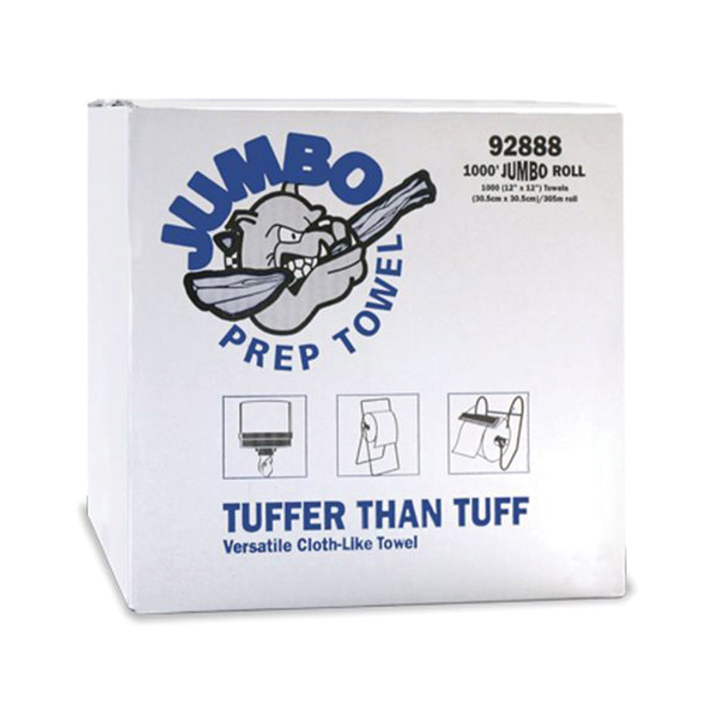 12" x 12" Super Prep Blue Jumbo Towel 1000 Wipes Per Tote Box