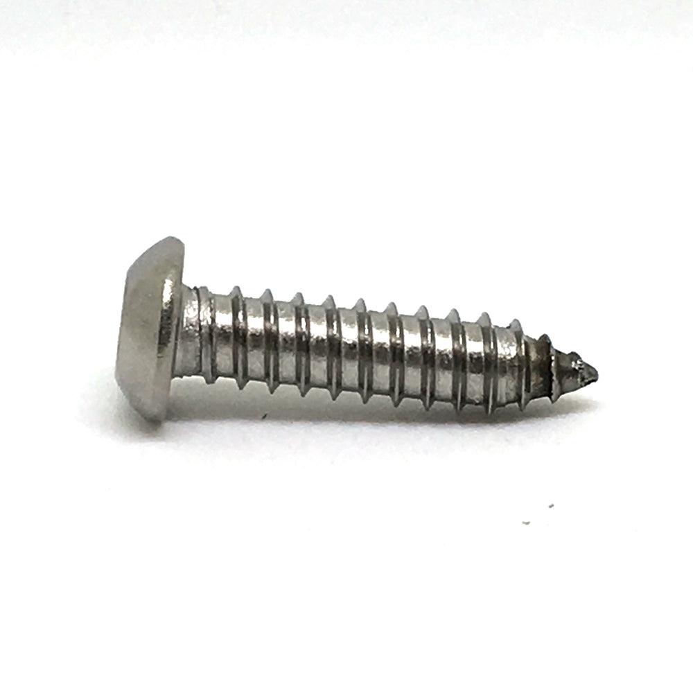 #6 x 3/4 Inch Stainless Steel Torx Pin Button Head Tamper Resistant Sheet Metal Screw