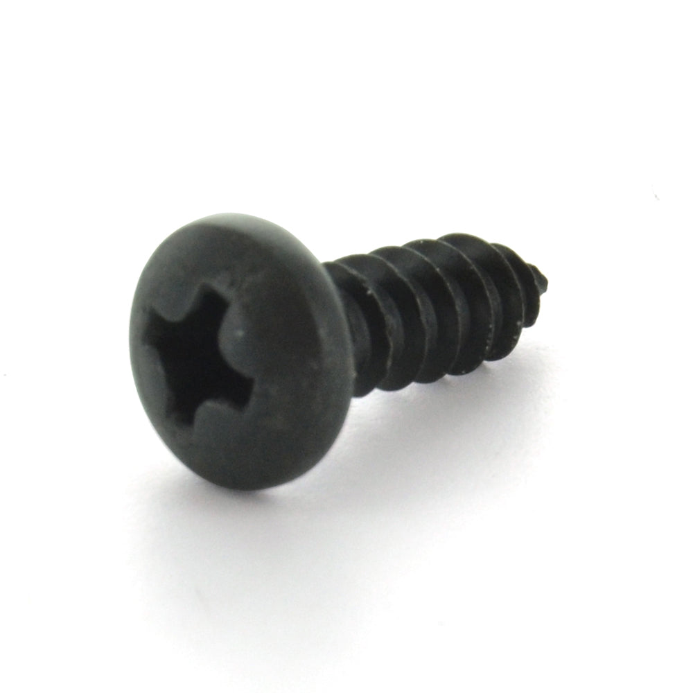 #8 x 1/4 Inch Black Oxide Alloy Steel Pan Head Type-Ab Self-Tapping Sheet Metal Screw