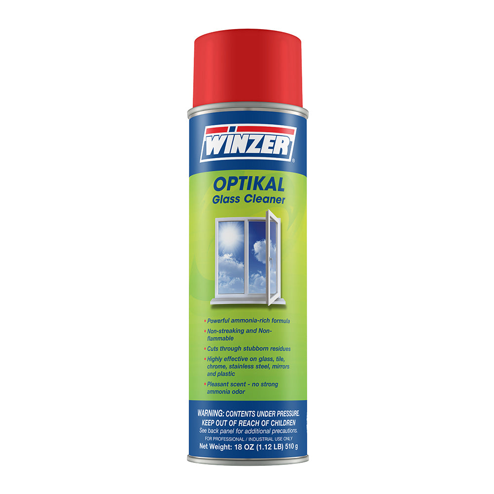Winzer Optikal Ammonia-Rich Glass Cleaner -18 Oz Net Wt.