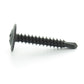 #8-18 x 1 Inch Black Oxide Steel #2 Point Modified Truss Head Self-Drilling Tek Screw