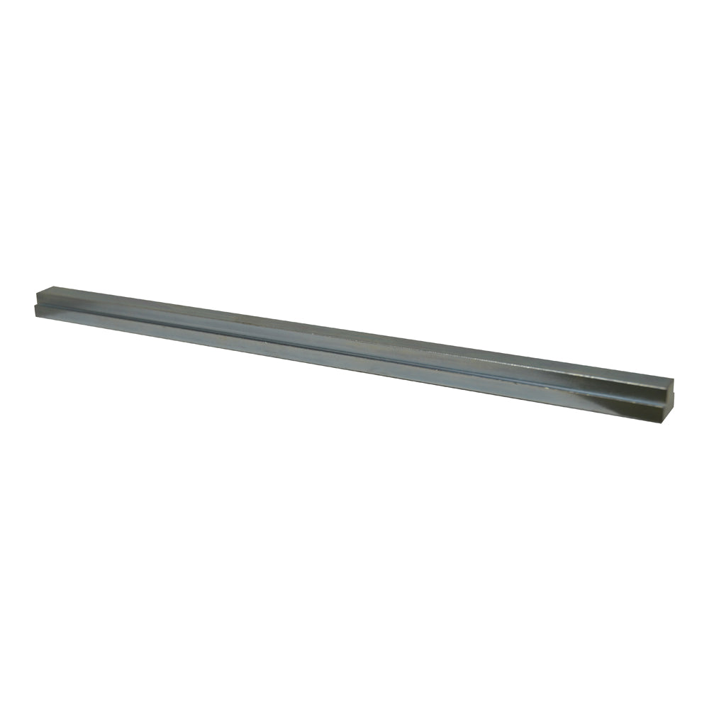 3/16 Inch x 3/8 Inch x 12 Inch Zinc Clear Carbon Steel Type-2 Step Keystock.