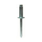 0.188 - 0.250 Inch Grip 1/8 Inch Dia x 0.4 Inch Aluminum Standard Flange Dome Head Blind Rivet