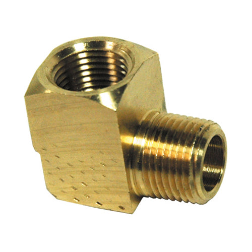 1/2 Inch Brass Pipe 90 Degree Heavy Street Elbow