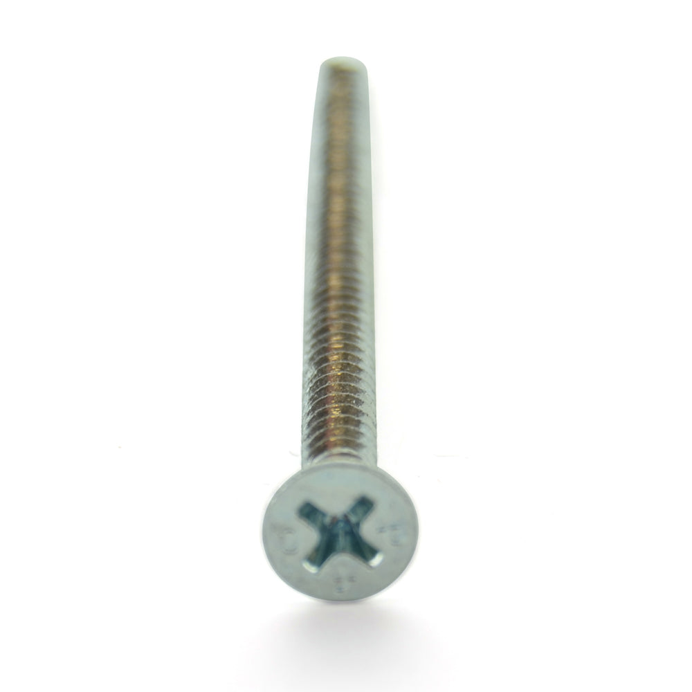 #8 x 2-5/8 Inch #2 Point #2 Phillips Drive Bugle Head Zinc Plated Steel Drywall Self-Drilling Tek Screw