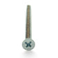 #8 x 2-5/8 Inch #2 Point #2 Phillips Drive Bugle Head Zinc Plated Steel Drywall Self-Drilling Tek Screw