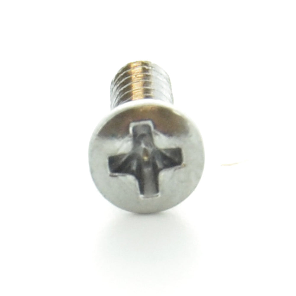 #8 x 1/2 Inch Chrome Alloy Steel Oval Head Type-Ab Self-Tapping Sheet Metal Screw