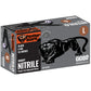 Global Glove Panther-Guard Nitrile Powder-Free Industrial Micro-Diamond Black 6-Mil Disposable Gloves Large