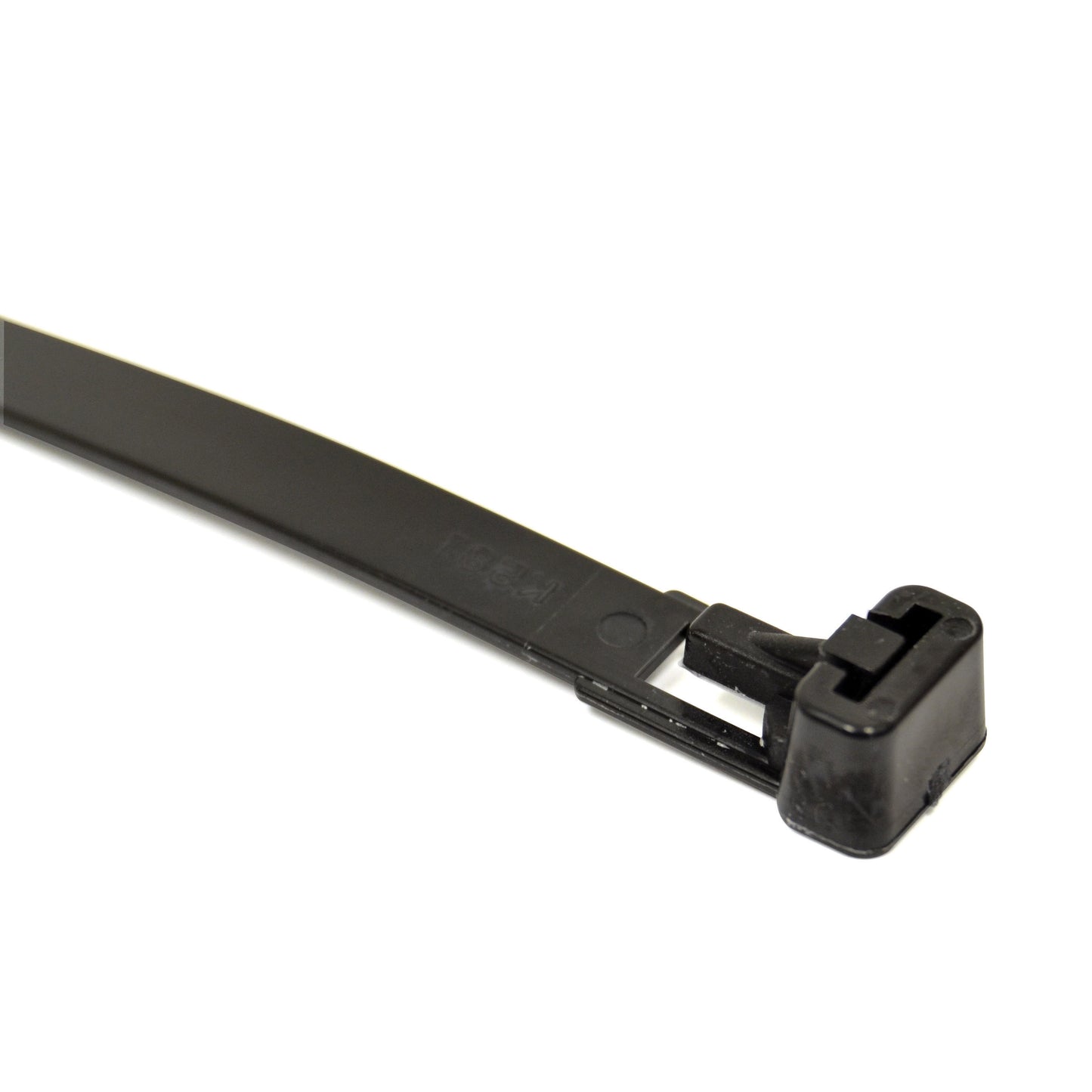 Wire Tie Releasable 12" Blk