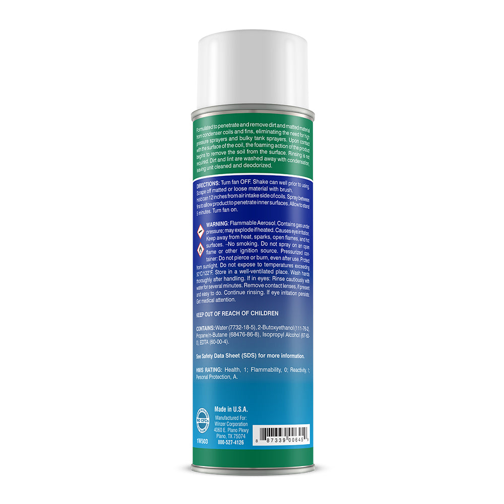 FastServ  Eco-Flush Flushing Condenser and Evaporator Coil Cleaner - 18 Oz Net Wt. Aerosol
