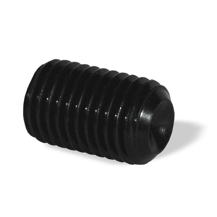 M2 x 0.4 x 6 mm Coarse Black Oxide Alloy Steel Din 916 Cup Point Socket Head Set Screw