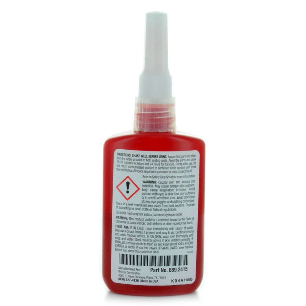 ShopPro RTL2710 REd Threadlocker - 50ML