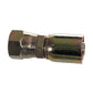 1/2 Inch x 1/2 Inch Jic 37 Degree Female Swivel Yellow Zinc E Series Coll-O-Crimp