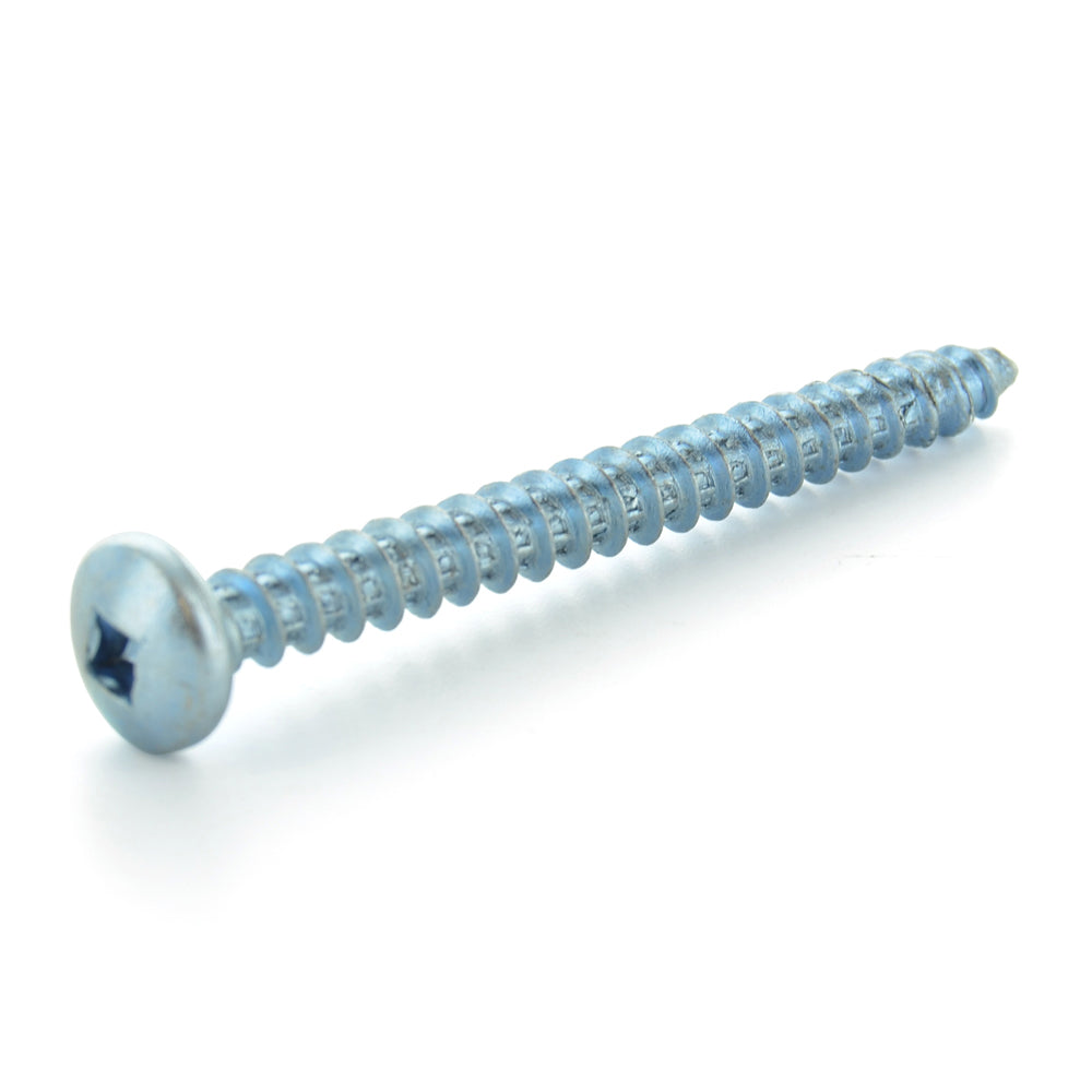 #6 x 3/4 Inch Pan Head Type-Ab Self-Tapping Sheet Metal Screw Zinc