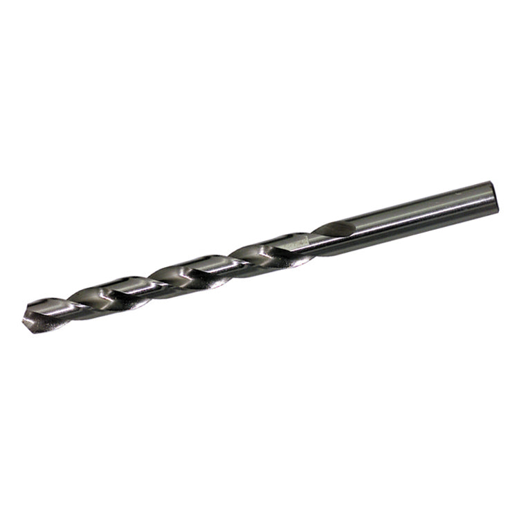 3/32 Inch x 2-1/4 Inch 118 Degree Point Spiral Flute Bright High Speed Steel Left Hand General Purpose Drill Bit