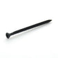 #6 x 1-5/8 Inch Sharp Point #1 Square Drive Trim Head Black Phosphate Steel Drywall Screw