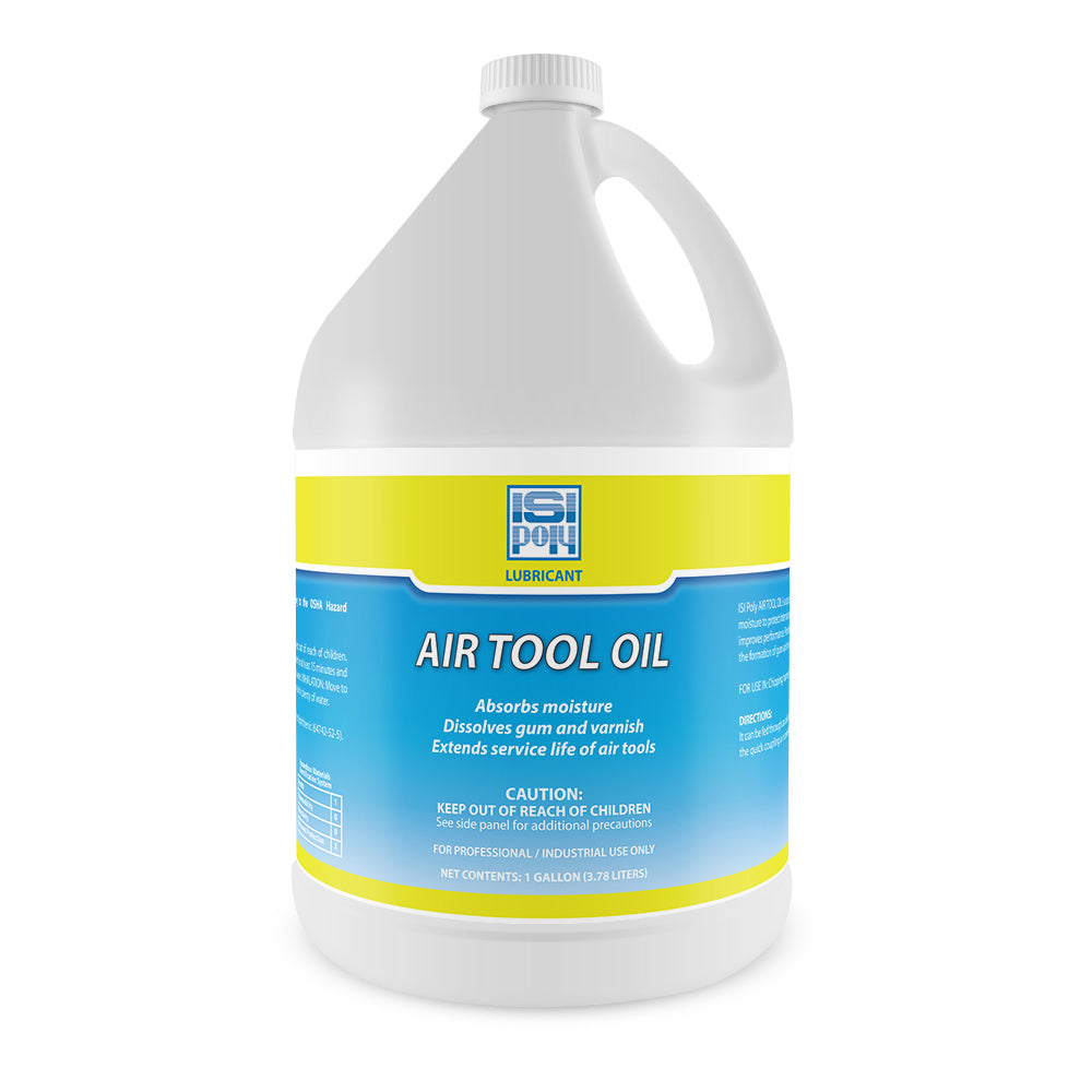 ISI Poly Professional-Strength Air Tool Oil - 1 Gallon
