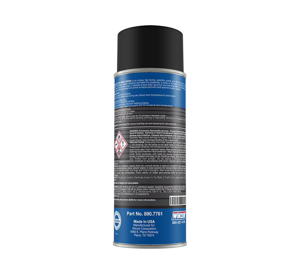 Winzer Etch-Weld Black Self-Etching- Weld-Thru Primer - 12 Oz (Inactive) - Clearance
