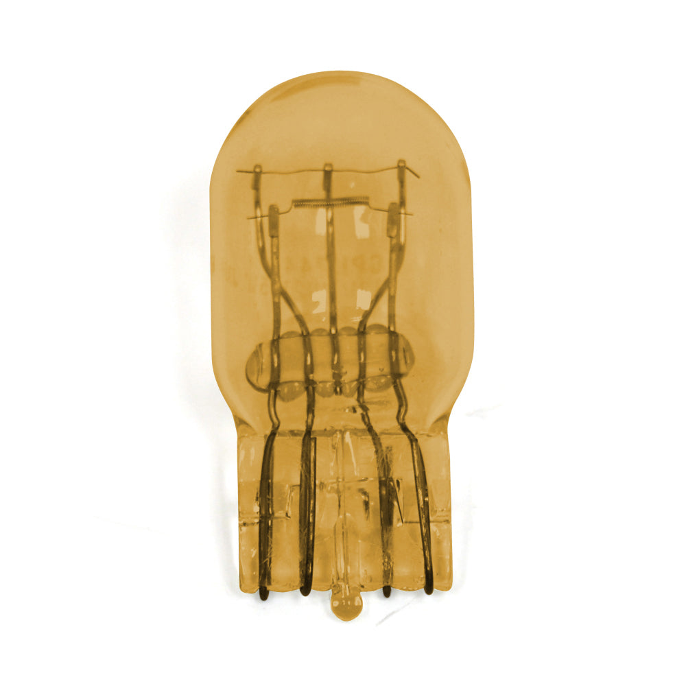 P7443 21/5 Watt Japanese Style Tail / Brake Light Bulb Amber
