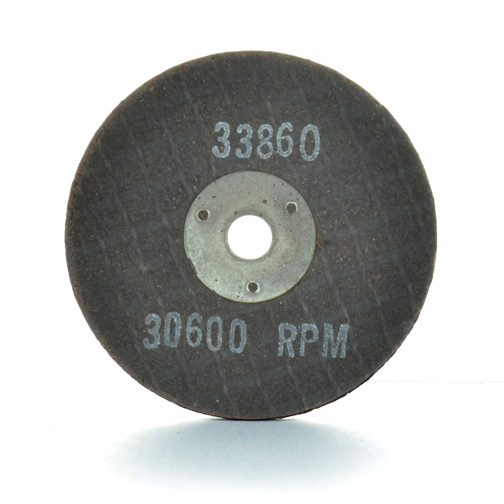 2 Inch x 1/16 Inch x 1/4 Inch 60 Grit Type 1 Aluminum Oxide Cutoff Wheel