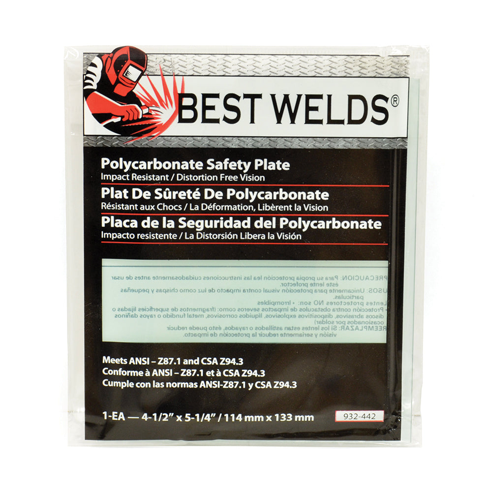 4-1/2" x 5-1/4" Safety Lens Clear