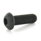 M8 x 1.25 x 35 mm Coarse Zinc Plated Class 10.9 Iso 7380-1 Button Head Socket Cap Screw