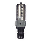 1/4 Inch Npt 40 Micron 150 psi 50 Scfm 5 oz Polycarbonate Bowl Air Line Piggyback Filter/Regulator