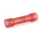22-18 Gauge Button Connector Nylon Insulated Moisture Resistant Red