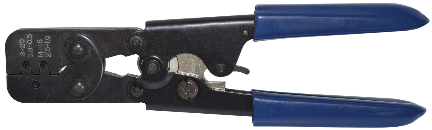 Weatherpack Battery Terminal Crimper For 20-18 Ga And 16-14 Ga Terminals