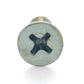 #10-32 x 1-1/2 Inch Fine Zinc Plated Steel #2 Phillips Drive Flat Countersunk Head Machine Screw
