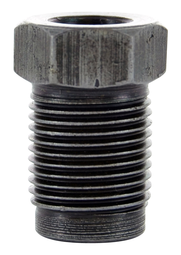 3/16 Inch x M12 x 1.0 Thread Female Inverted Flare x Male Bubble Flare Steel Brake Line Adapter