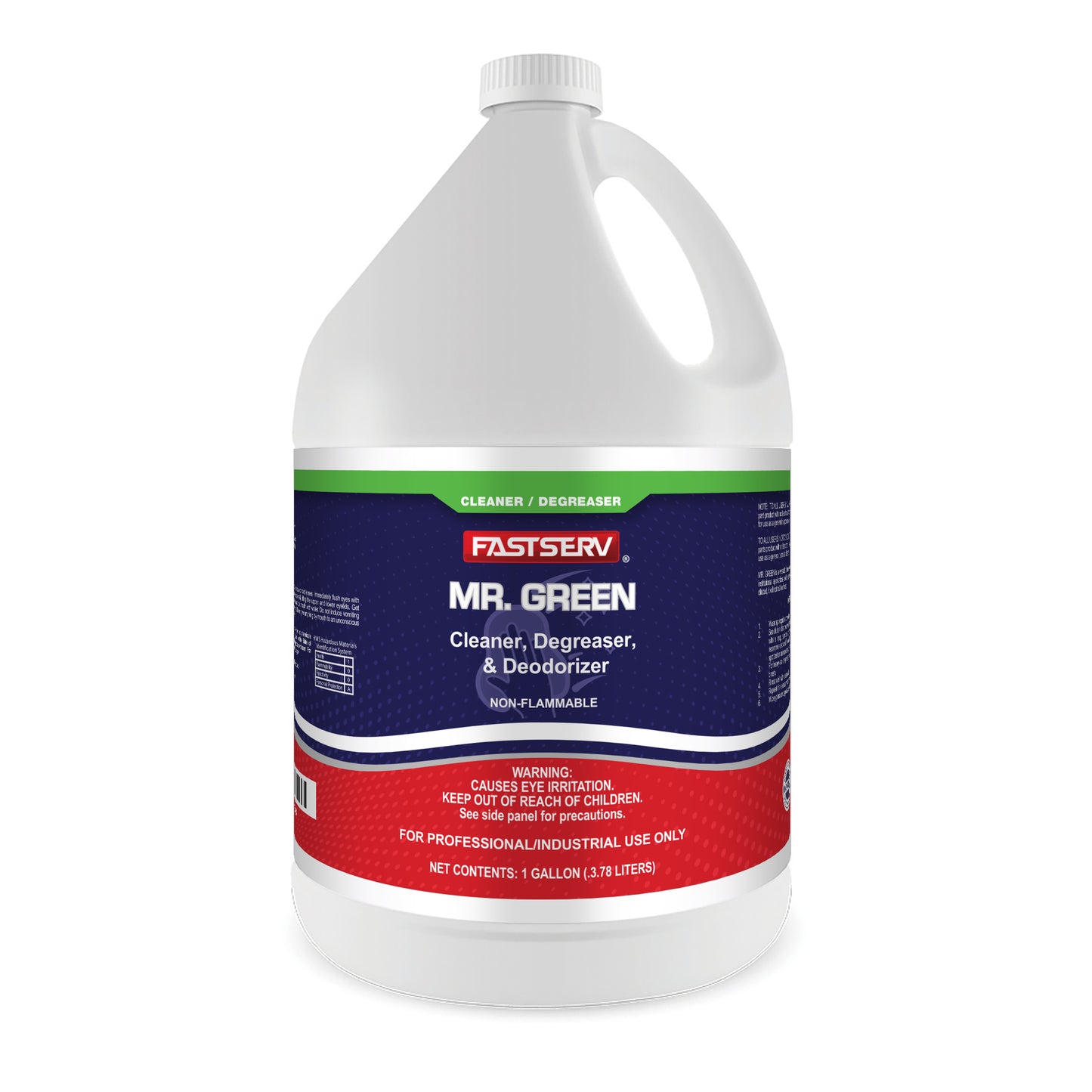 FastServ Mr. Green Water Based Cleaner & Degreaser - 1 Gallon