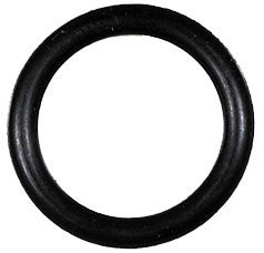 15 mm x 20 mm x 2.5 mm Neoprene Black O-Ring