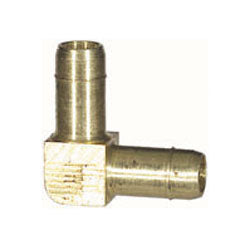 1/2 Inch Tube CA360 Brass 90 Degree Mini-Barb Union Elbow